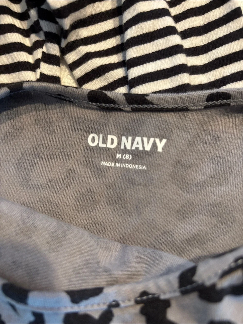 NWOT Girl’s Old Navy Black & Gray Patterned Long-Sleeve Dress Collection